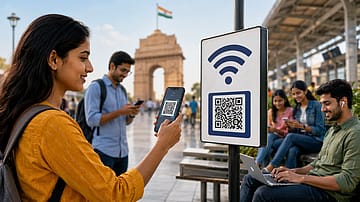 Public Wi-Fi Gets Easier: Government Rolls Out PM-WANI Reforms with QR Access