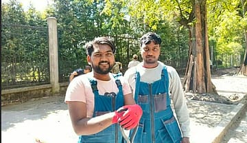 India Leaves India, But India 
Comes Along
