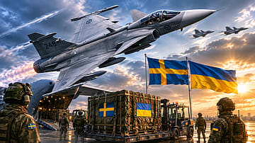 Sweden Pledges $2.7 Billion Military Aid to Ukraine, Gripen Jets Included