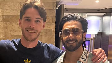 Ranveer Singh Meets Arsenal Star Declan Rice in Budapest, Shares Pic