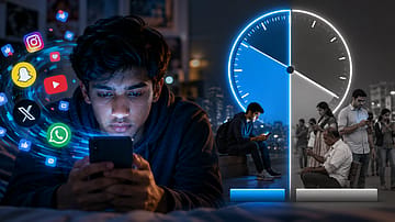 Young Indians Spend Over 2 Hours Daily on Social Media, Outpacing National Average: Report