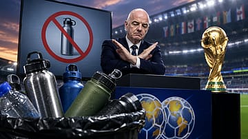 FIFA Bans Reusable Water Bottles in Last-Minute World Cup 2026 Policy U-Turn