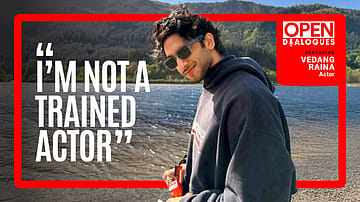 OPEN Dialogues | Vedang Raina Opens Up: No Film School, No Pay For Singing & His "DiCaprio Moment"