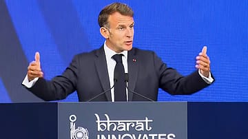 French President Macron Hails India’s Chandrayaan-3 as Symbol of Global Innovation Rise