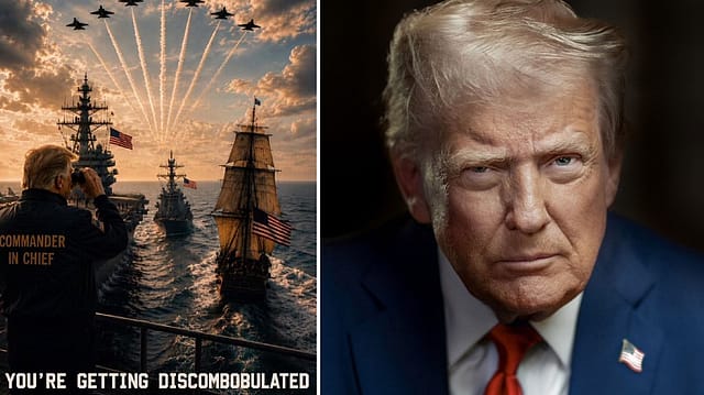 ‘You’re Getting Discombobulated’: Trump Shares AI War Image Amid Claims of Imminent Iran Peace Deal