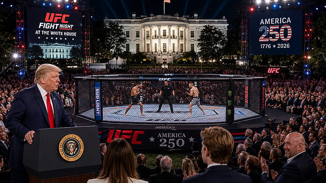 Inside Trump’s White House UFC Spectacle: Family, Fans and Freedom 250 Coins