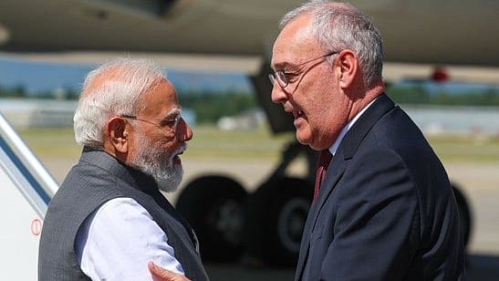 PM Narendra Modi Arrives in Geneva to Attend G7 Summit in France’s Évian-les-Bains