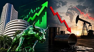 Markets Rally as Brent Crude Drops Below $80; Sensex Jumps 347 Points