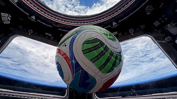 Trionda Goes to Space: ISS Crew Tests FIFA World Cup Ball in Microgravity