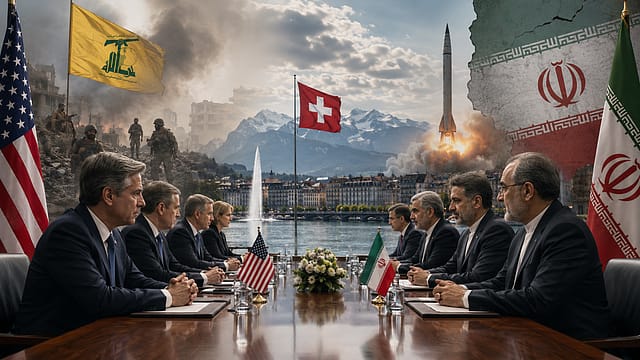 Hezbollah Conflict Tops Agenda as US-Iran Talks Open in Switzerland Hezbollah Conflict Tops Agenda as US-Iran Talks Open in Switzerland