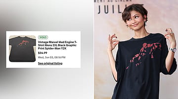 Zendaya’s $34 eBay Spider-Man T-Shirt Steals the Spotlight on World Tour