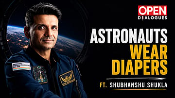 Open Dialogues | Astronauts Wear Diapers, Get Sick & Still Want to Go Back: Shubhanshu Shukla