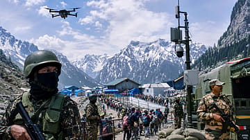 Amarnath Yatra Begins July 3: Army Installs Anti-Drone Systems, Forces on High Alert
