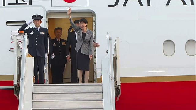 PM Modi Welcomes Japanese PM Sanae Takaichi on First Visit to India PM Modi Welcomes Japanese PM Sanae Takaichi on First Visit to India