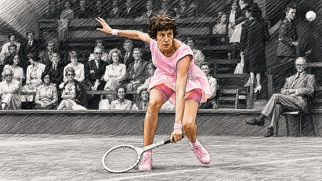 The Pink Underwear That Shocked Wimbledon in 1962 — and Changed It Forever The Pink Underwear That Shocked Wimbledon in 1962 — and Changed It Forever