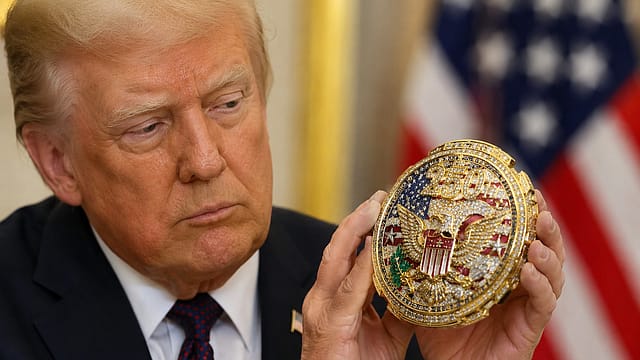 Inside Trump's dazzling Freedom 250 ring: 321 diamonds, sapphires, emeralds and rubies