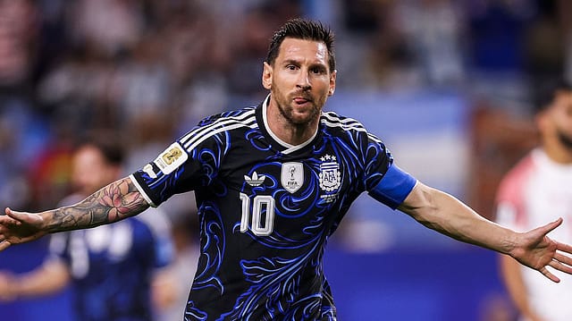 Lionel Messi Reaches 20 World Cup Goals, Sets New FIFA Record As Argentina Scrape Through Lionel Messi Reaches 20 World Cup Goals, Sets New FIFA Record As Argentina Scrape Through