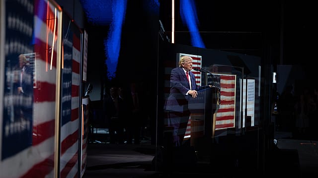 Donald Trump Urges Voting Reforms, Warns of Communism in US 250th Anniversary Speech