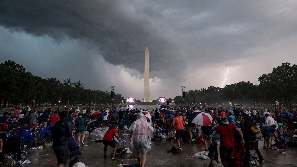 Storm Halts Independence Day Crowd in Washington as Secret Service ...