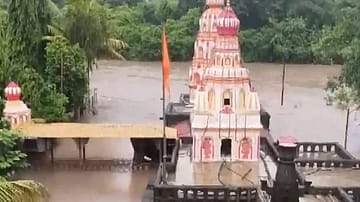Maharashtra Rains Fury: Pawana River Swells, Temple Flooded, Red Alert Issued