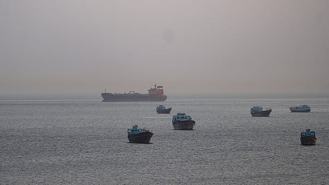 The incident occurred 8 nautical miles east of Oman's Limah whilst the ship was travelling southbound. The incident occurred 8 nautical miles east of Oman's Limah whilst the ship was travelling southbound.