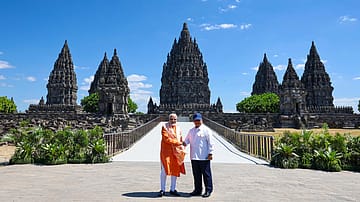 PM Modi, Prabowo Inaugurate Prambanan Temple Restoration in Indonesia