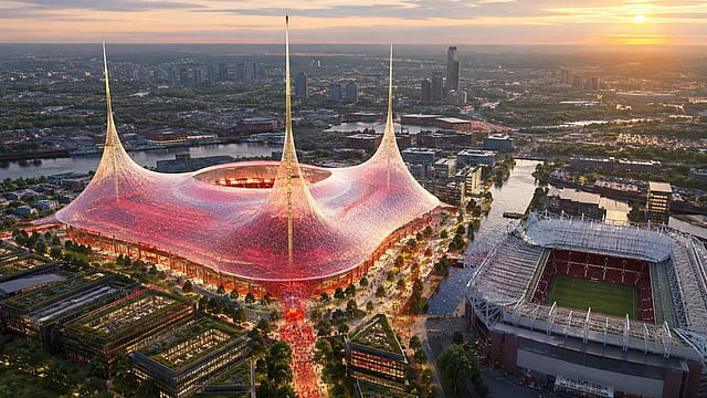 Manchester United's New 100,000-Capacity Stadium To Rise Near Old Trafford Manchester United's New 100,000-Capacity Stadium To Rise Near Old Trafford