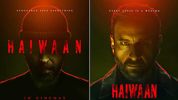 KVN Productions and Thespian Films released the posters of Haiwaan, starring Akshay Kumar and Saif Ali Khan as they stir mystery, menace and unrelenting tension.