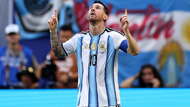 Despite representing Argentina for over two decades and facing every other FIFA World Cup-winning nation, Messi has never come up against the Three Lions. Despite representing Argentina for over two decades and facing every other FIFA World Cup-winning nation, Messi has never come up against the Three Lions.