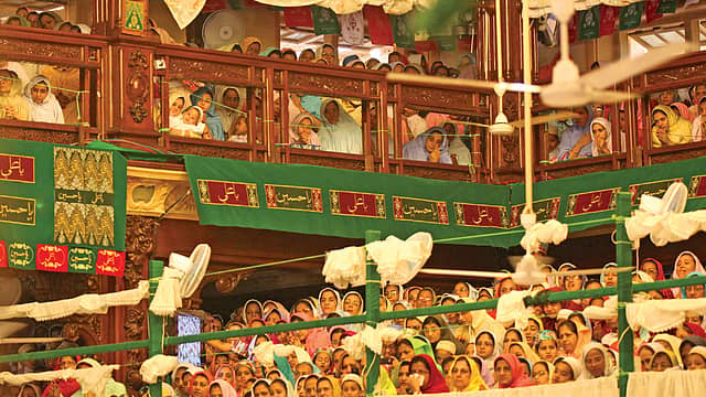 A Dawoodi Bohra community event in Mumbai (Photo: Getty Images) A Dawoodi Bohra community event in Mumbai (Photo: Getty Images)