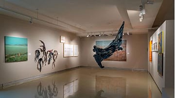 From textiles to paintings, a new group exhibition in Delhi contemplates questions of home, exile and identity