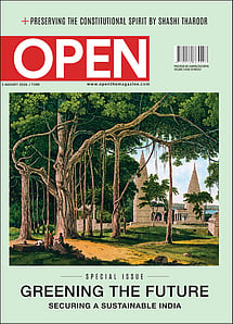 open magazine cover open magazine cover