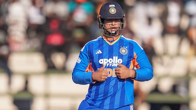 Vaibhav Sooryavanshi smashed an 18-ball half-century against Zimbabwe in the first T20I in Harare on Thursday. Vaibhav Sooryavanshi smashed an 18-ball half-century against Zimbabwe in the first T20I in Harare on Thursday.