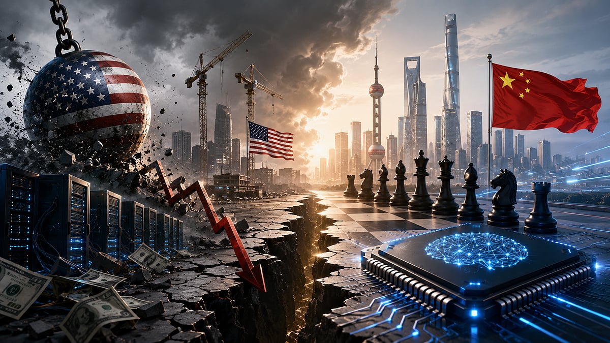US AI Boom Risks ‘Massive Capital Destruction’ as China Gains Edge: Jefferies