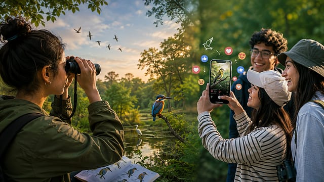 From Binoculars to Social Media: Is Birdwatching the Hobby Gen Z Didn't Know It Needed? From Binoculars to Social Media: Is Birdwatching the Hobby Gen Z Didn't Know It Needed?