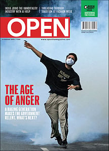 open magazine cover open magazine cover
