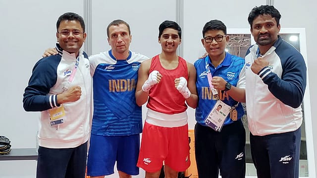 Preeti Pawar stormed into the women's 54kg final at the Commonwealth Games 2026 Preeti Pawar stormed into the women's 54kg final at the Commonwealth Games 2026