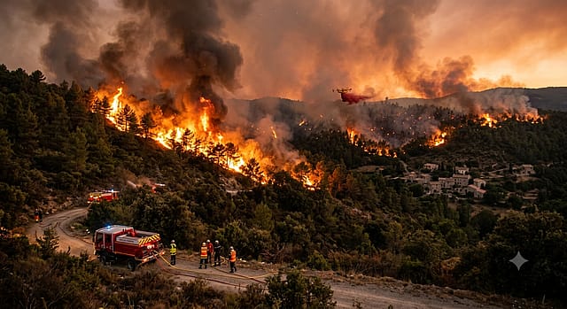 France's largest forest fire in over seven decades has finally been brought under control France's largest forest fire in over seven decades has finally been brought under control
