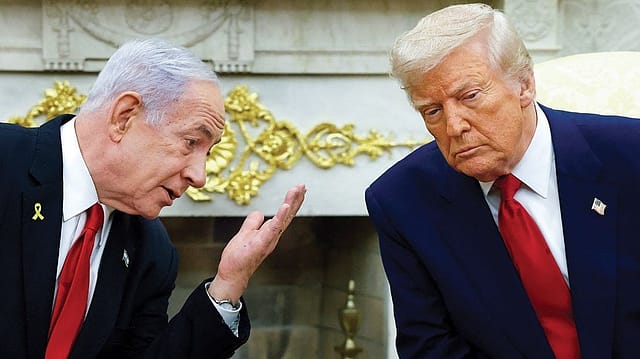 Israeli Prime Minister Benjamin Netanyahu and US President Donald Trump Israeli Prime Minister Benjamin Netanyahu and US President Donald Trump