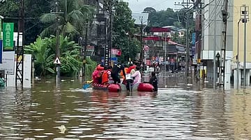 In Odisha, floodwaters have affected more than 8.6 lakh people across 22 districts, forcing the evacuation of over 2.67 lakh residents