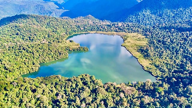 Located within the Kamlang Tiger Reserve and Wildlife Sanctuary, Glaw Lake is one of the Eastern Himalayas' most pristine freshwater ecosystems Located within the Kamlang Tiger Reserve and Wildlife Sanctuary, Glaw Lake is one of the Eastern Himalayas' most pristine freshwater ecosystems