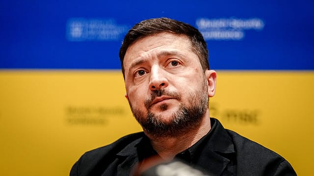 Ukrainian President Volodymyr Zelenskyy renewed his appeal for faster delivery of air defence systems and tougher sanctions against Moscow Ukrainian President Volodymyr Zelenskyy renewed his appeal for faster delivery of air defence systems and tougher sanctions against Moscow