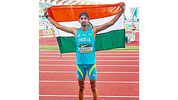 The 19-year-old from Rajasthan soared to a personal-best 2.21 metres to win silver in the men's high jump at the World Athletics U20 Championships