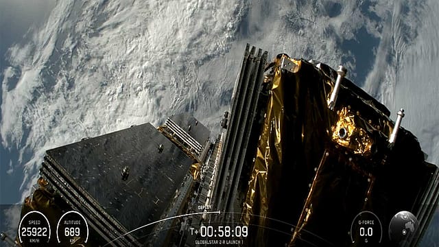 Eight Globalstar satellites head into orbit aboard a SpaceX Falcon 9, replenishing the company’s low-Earth-orbit communications constellation after a launch originally planned for May was postponed for additional satellite preparation. All eight spacecraft were successfully deployed Eight Globalstar satellites head into orbit aboard a SpaceX Falcon 9, replenishing the company’s low-Earth-orbit communications constellation after a launch originally planned for May was postponed for additional satellite preparation. All eight spacecraft were successfully deployed