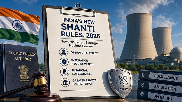 Who Pays If a Nuclear Accident Happens? India’s New SHANTI Rules Explain the Stakes