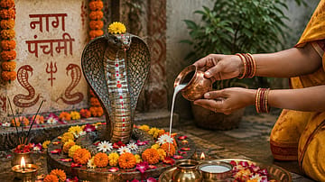 Nag Panchami, the third Shravan Somwar and Surya’s move into Leo converge on August 17, bringing three significant religious and astrological observances together on one day