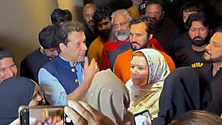 File photo: PTI founder Imran Khan returns to his Zaman Park residence in Lahore after two days in detention on May 13, 2023. Now imprisoned since August 2023, the former Pakistan prime minister faces a fresh health scare, with Arif Alvi demanding his transfer to a hospital for an independent medical examination File photo: PTI founder Imran Khan returns to his Zaman Park residence in Lahore after two days in detention on May 13, 2023. Now imprisoned since August 2023, the former Pakistan prime minister faces a fresh health scare, with Arif Alvi demanding his transfer to a hospital for an independent medical examination