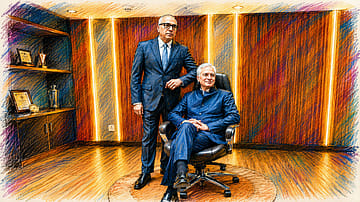 Jatin Khanna, CEO, Sarovar Hotels with Ajay K. Bakaya, Chairman, Sarovar Hotels, Director Louvre Hotels India