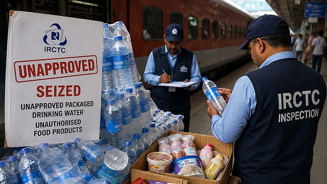 Fake Bottles, Real Bills: How India’s Train Food Scam Is Making Passengers Pay More