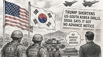 Allied troops scale back field drills as the annual US-South Korea exercise is shortened, while both sides insist readiness remains intact